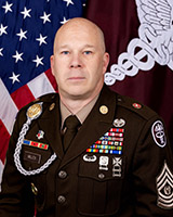 Photograph of Command Sergeant Major Command Sergeant Major Jan "Eddy" Miller